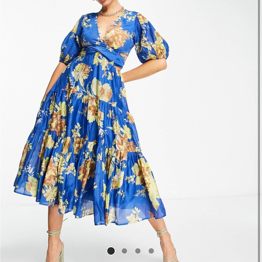 Floral summer dress